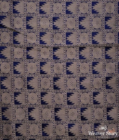 Blue_black_tanchoi_silver_diagonal_weave_WeaverStory_05