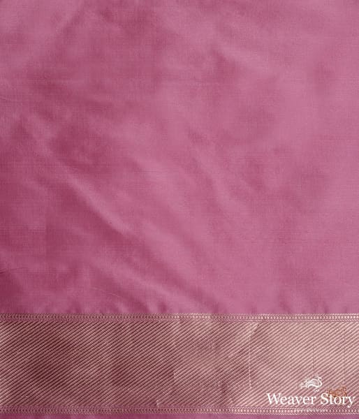 Mauve_Tanchoi_with_kadhwa_border_WeaverStory_05