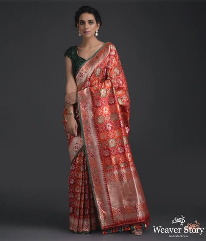 Handwoven_Banarasi_Patola_Saree_in_rangkaat._WeaverStory_02