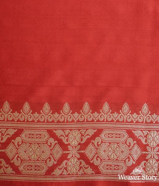 Handwoven_Katan_silk_saree_with_Tanzeb_booti_WeaverStory_05