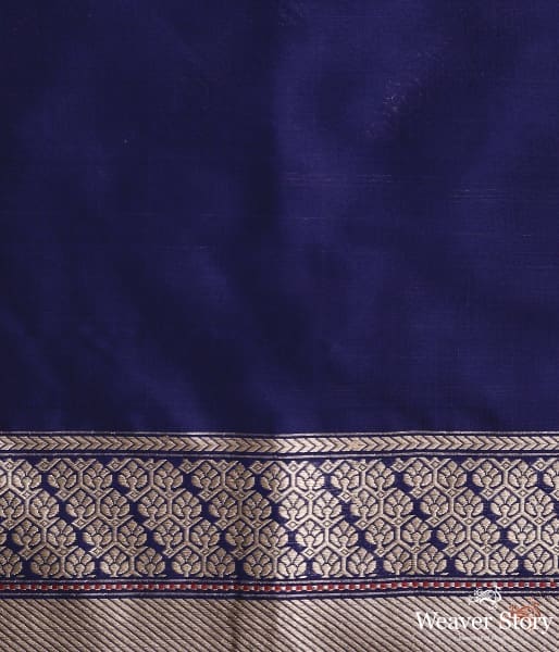 Navy_blue_kadhwa_jangla_with_aada_bel_WeaverStory_05