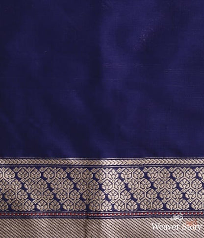 Navy_blue_kadhwa_jangla_with_aada_bel_WeaverStory_05