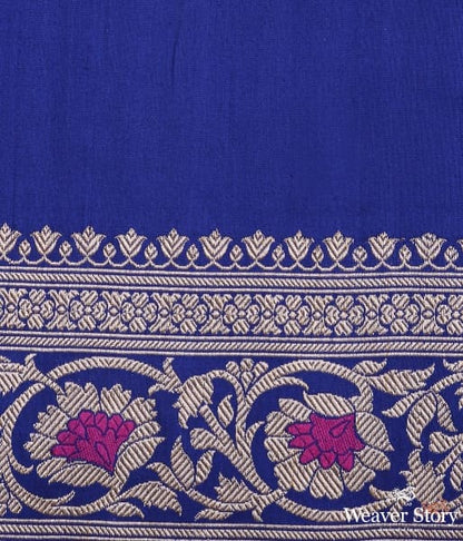 Royal_blue_kadhwa_banarasi_jangla_with_meenakari_WeaverStory_05