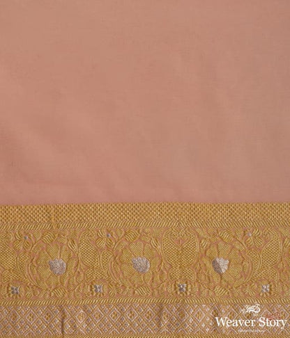 Peach_and_pink_banarasi_jangla_with_rangkat_dye_WeaverStory_05