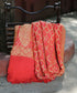 Orange_Handloom_Pure_Georgette_Banarasi_Bandhej_Dupatta_With_Jaal_WeaverStory_01