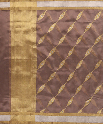 Handloom_Mauve_Pure_Chanderi_Silk_Dupatta_With_All_Over_Golden_Jaal_And_Border_WeaverStory_02