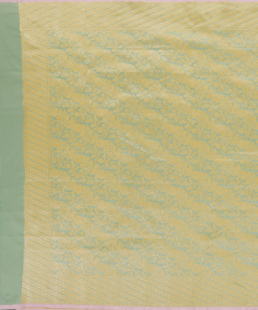 Handloom_Pastel_Sage_Green_Pure_Katan_Silk_Banarasi_Kimkhab_Dupatta_WeaverStory_02