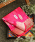 Handloom_Hot_Pink_Pure_Kora_Silk_Banarasi_Dupatta_With_Kadhwa_Sona_Rupa_Boota_WeaverStory_01