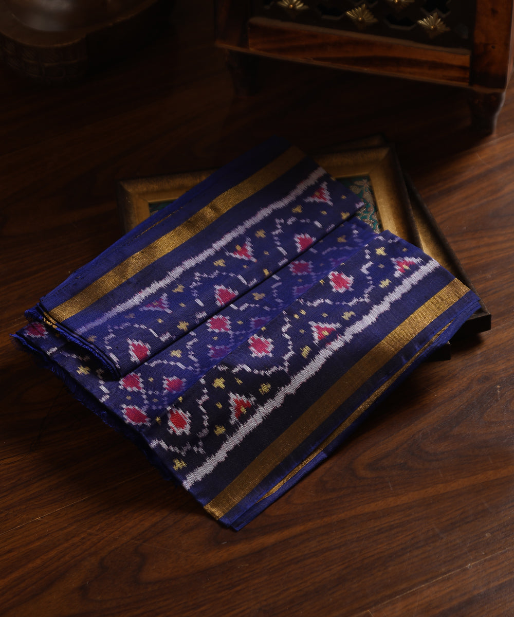 Handloom_Purple_Pure_Mulberry_Silk_Ikat_Patola_Dupatta_With_Geometrical_Pattern_WeaverStory_01