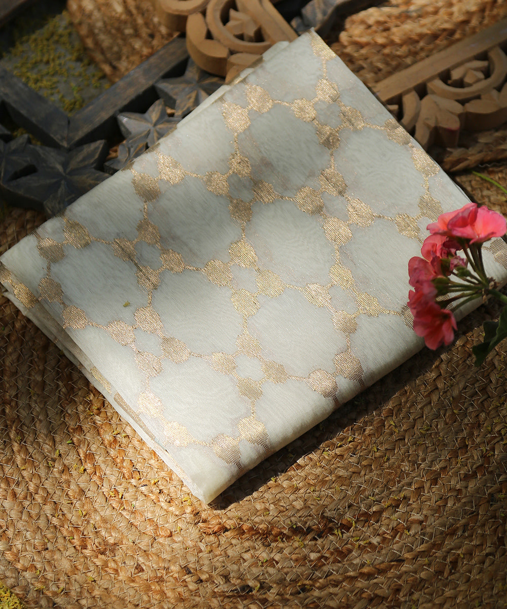 Grey_Handloom_Cotton_Donaliya_Chanderi_Dupatta_with_Gold_Zari_Jaal_WeaverStory_01