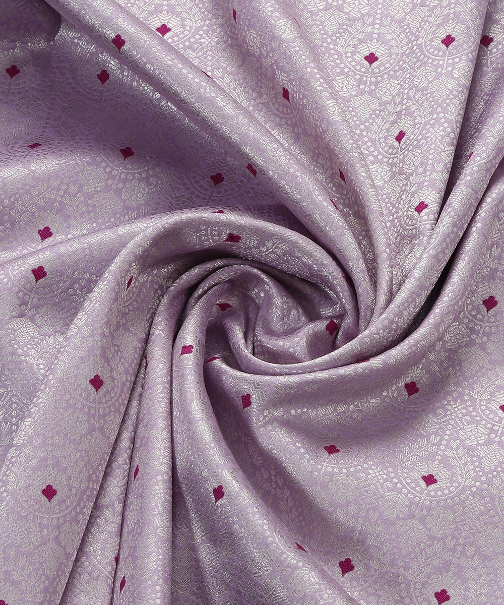 Lavender_Handloom_Pure_Katan_Silk_Kinkhwab_Banarasi_Dupatta_with_Meenakari_Design_WeaverStory_05