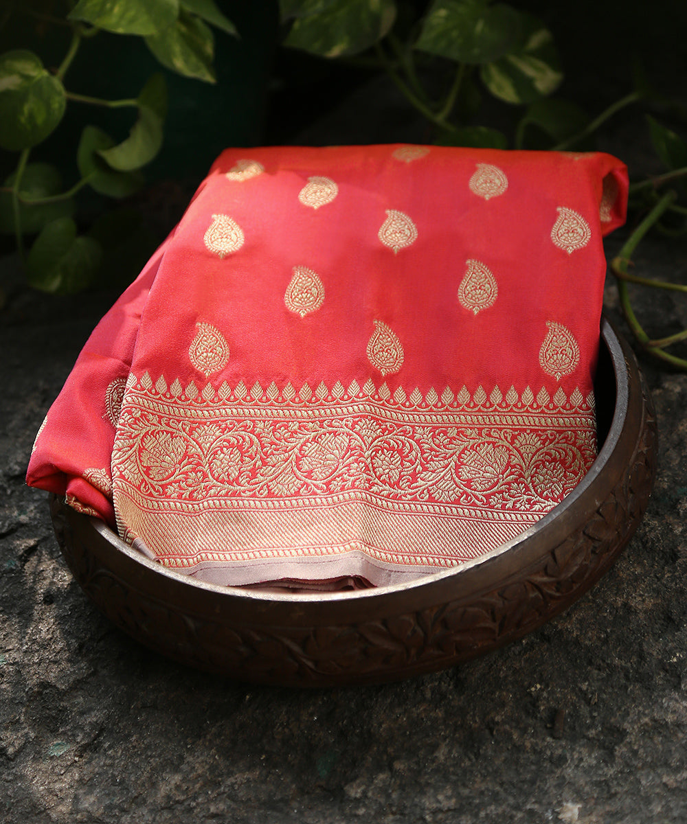 Handloom_Pink_Katan_Georgette_Banarasi_Dupatta_with_Cutwork_Paisley_Motifs_WeaverStory_01