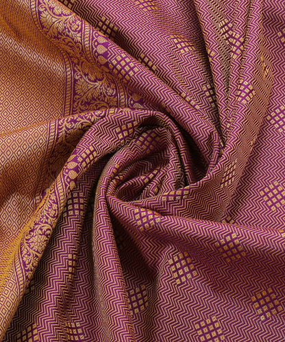 Handloom_Purple_Pure_Katan_Silk_Banarasi_Dupatta_with_Zari_Border_WeaverStory_05