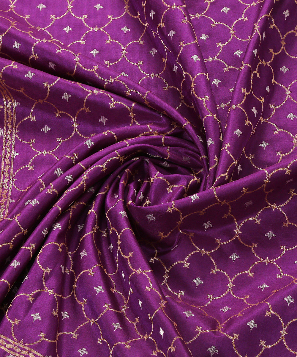 Purple_Handloom_Cutwork_Banarasi_Dupatta_with_Jamdani_Weave_WeaverStory_05