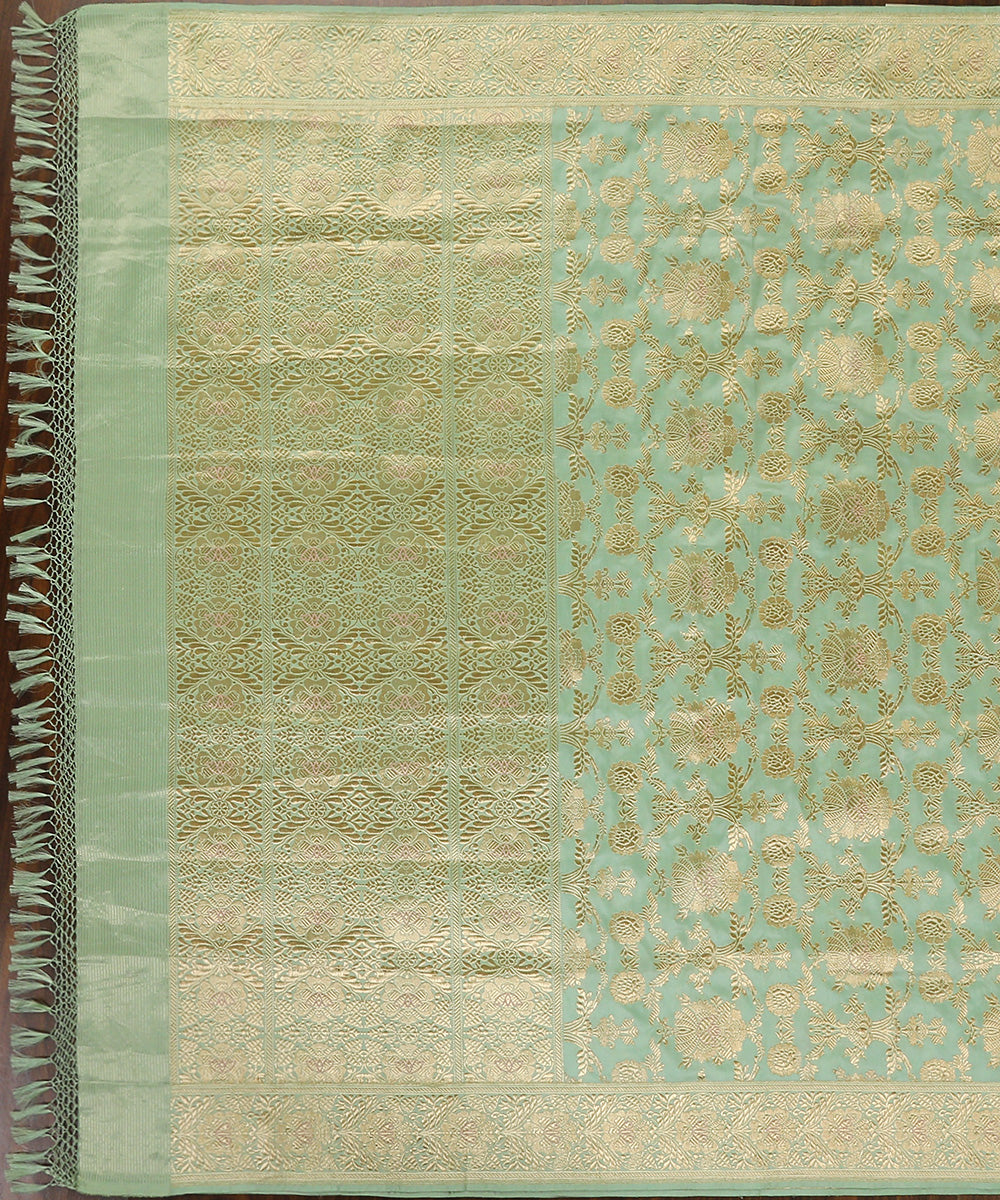 Handloom_Powder_Blue_Pure_Katan_Silk_Odhna_Jangla_Banarasi_Dupatta_WeaverStory_02