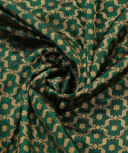 Green_Handloom_Antique_Zari_and_Pure_Katan_Silk_Banarasi_Dupatta_WeaverStory_05