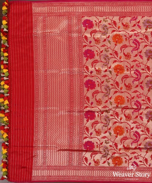 Red_Handloom_Kimkhab_Pure_Katan_Silk_Banarasi_Dupatta_WeaverStory_02