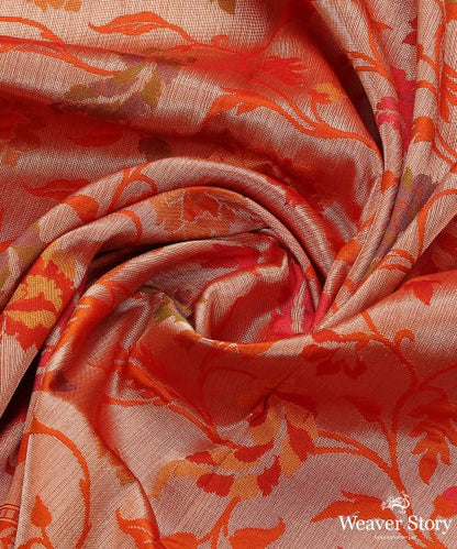 Handloom_Orange_Kimkhab_Pure_Katan_Silk_Banarasi_Dupatta_WeaverStory_05