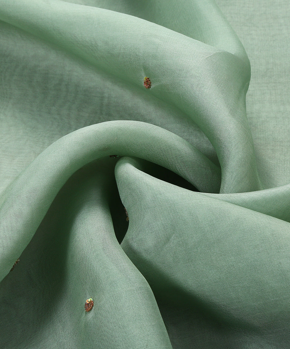 Sea_Green_Handloom_Pure_Organza_Dupatta_With_Hand_Embroidery_And_Scalloped_Edges_WeaverStory_05