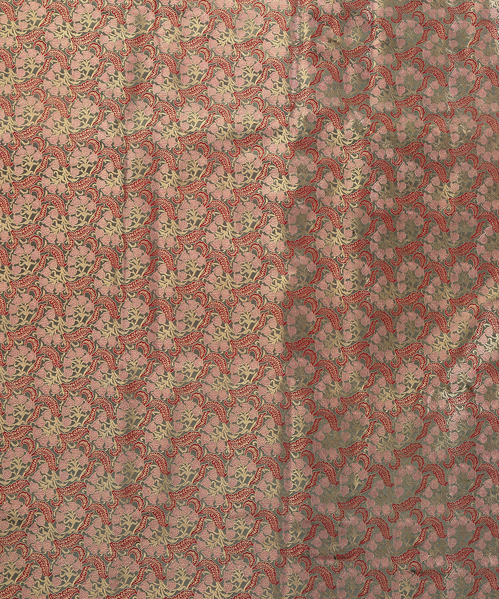 Pastel_Green_Handloom_Pure_Katan_Silk_Banarasi_Fabric_With_Floral_Tanchoi_Jaal_WeaverStory_02
