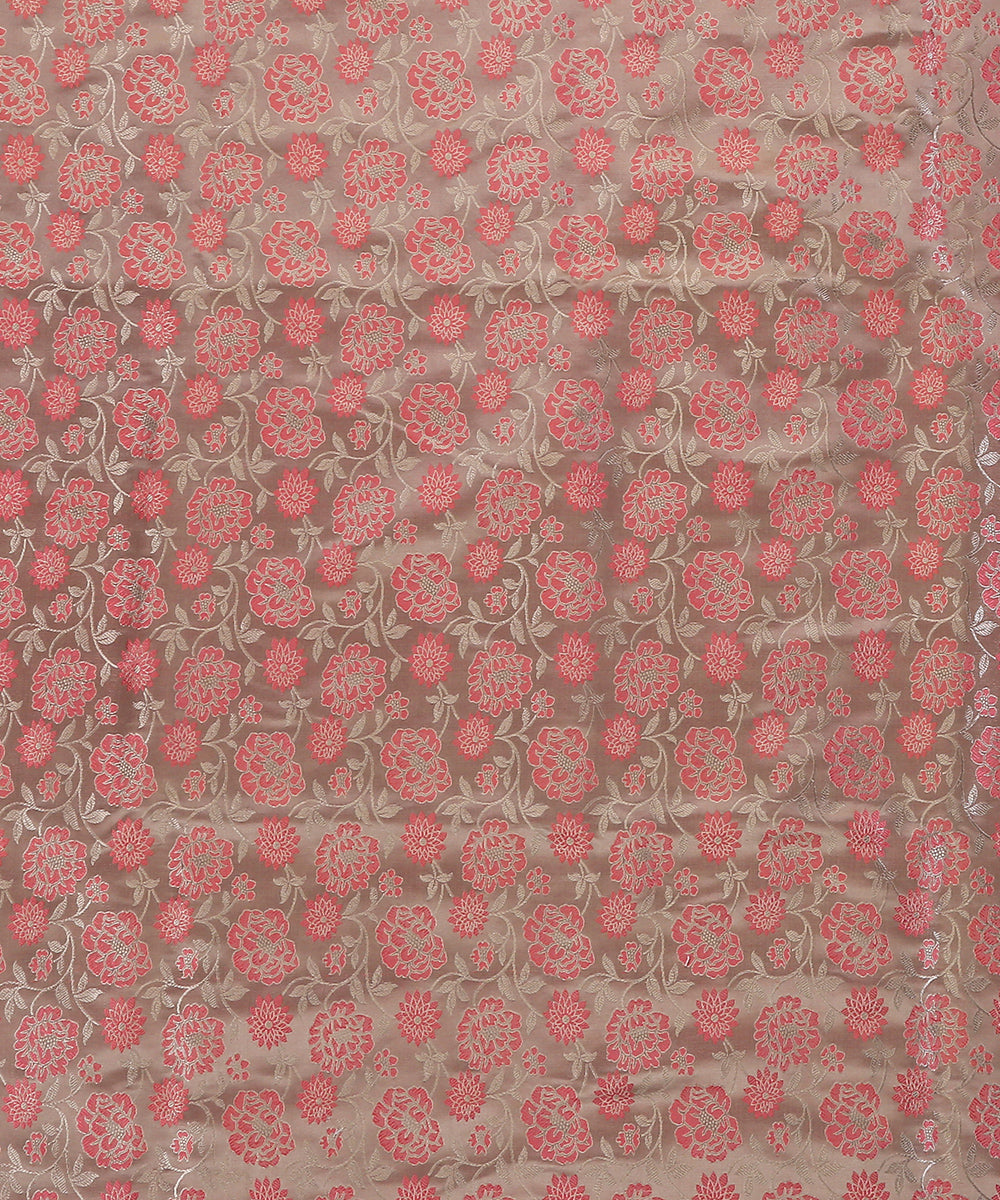 Handloom_Blush_Pink_Satin_Silk_Brocade_Banarasi_Fabric_With_Floral_Jaal_WeaverStory_02
