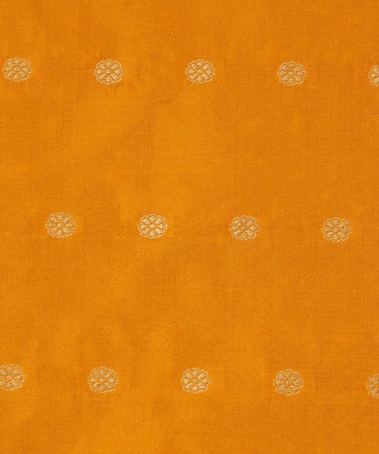Bright_Mustard_Handloom_Pure_Katan_Silk_Banarasi_Fabric_Cutwork_Booti_WeaverStory_03