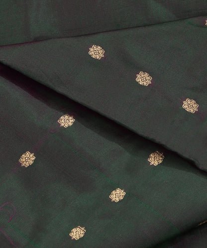 Green_Purple_Double_Shade_Handloom_Pure_Katan_Silk_Banarasi_Fabric_With_Booti_WeaverStory_04
