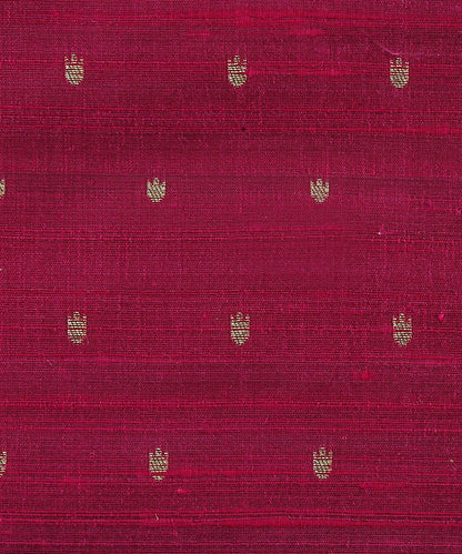 Purple_Handloom_Pure_Tussar_Silk_Banarasi_Fabric_With_Cutwork_Weave_WeaverStory_03