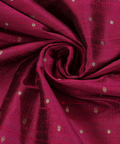Purple_Handloom_Pure_Tussar_Silk_Banarasi_Fabric_With_Cutwork_Weave_WeaverStory_05