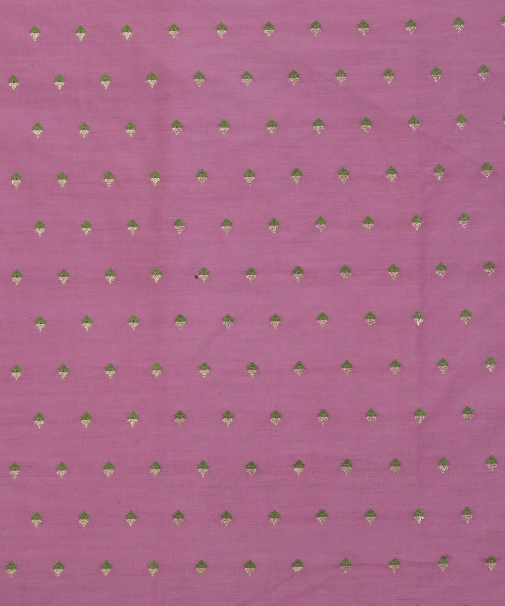 Pastel_Purple_Handloom_Pure_Moonga_Silk_Banarasi_Fabric_With_Cutwork_Meena_Booti_WeaverStory_02