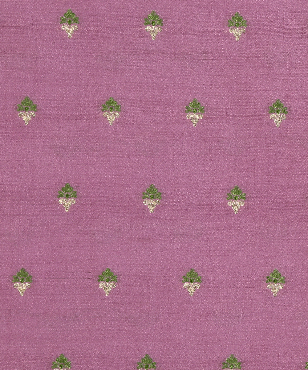 Pastel_Purple_Handloom_Pure_Moonga_Silk_Banarasi_Fabric_With_Cutwork_Meena_Booti_WeaverStory_03