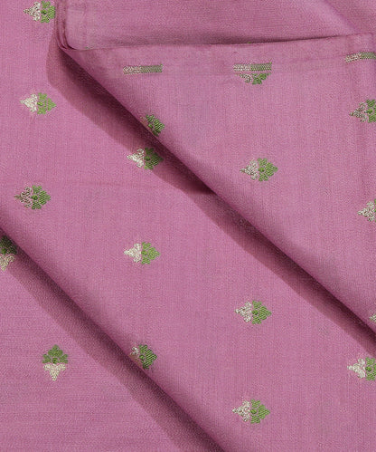 Pastel_Purple_Handloom_Pure_Moonga_Silk_Banarasi_Fabric_With_Cutwork_Meena_Booti_WeaverStory_04