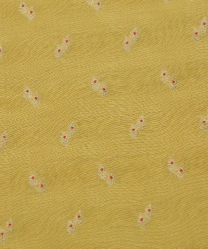 Pastel_Yellow_Handloom_Pure_Moonga_Silk_Banarasi_Fabric_Cutwork_With_Meena_Booti_WeaverStory_03