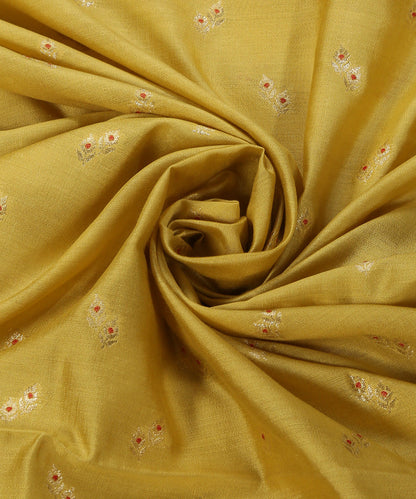 Pastel_Yellow_Handloom_Pure_Moonga_Silk_Banarasi_Fabric_Cutwork_With_Meena_Booti_WeaverStory_05
