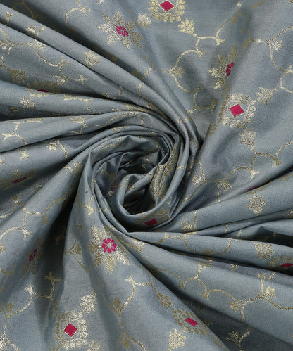 Pastel_Sky_Blue_Handloom_Pure_Moonga_Silk_Banarasi_Fabric_With_Cutwork_Jaal_WeaverStory_05