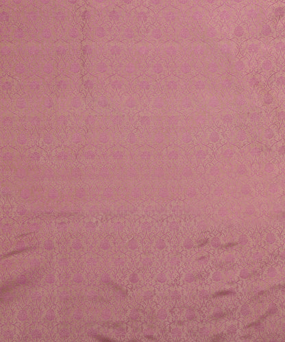 Handloom_Soft_Pink_Pure_Katan_Silk_Tanchoi_Banarasi_Fabric_Floral_Jaal_WeaverStory_02