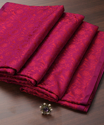 Purple_Handloom_Pure_Katan_Silk_Tanchoi_Banarasi_Fabric_with_Floral_Design_WeaverStory_01