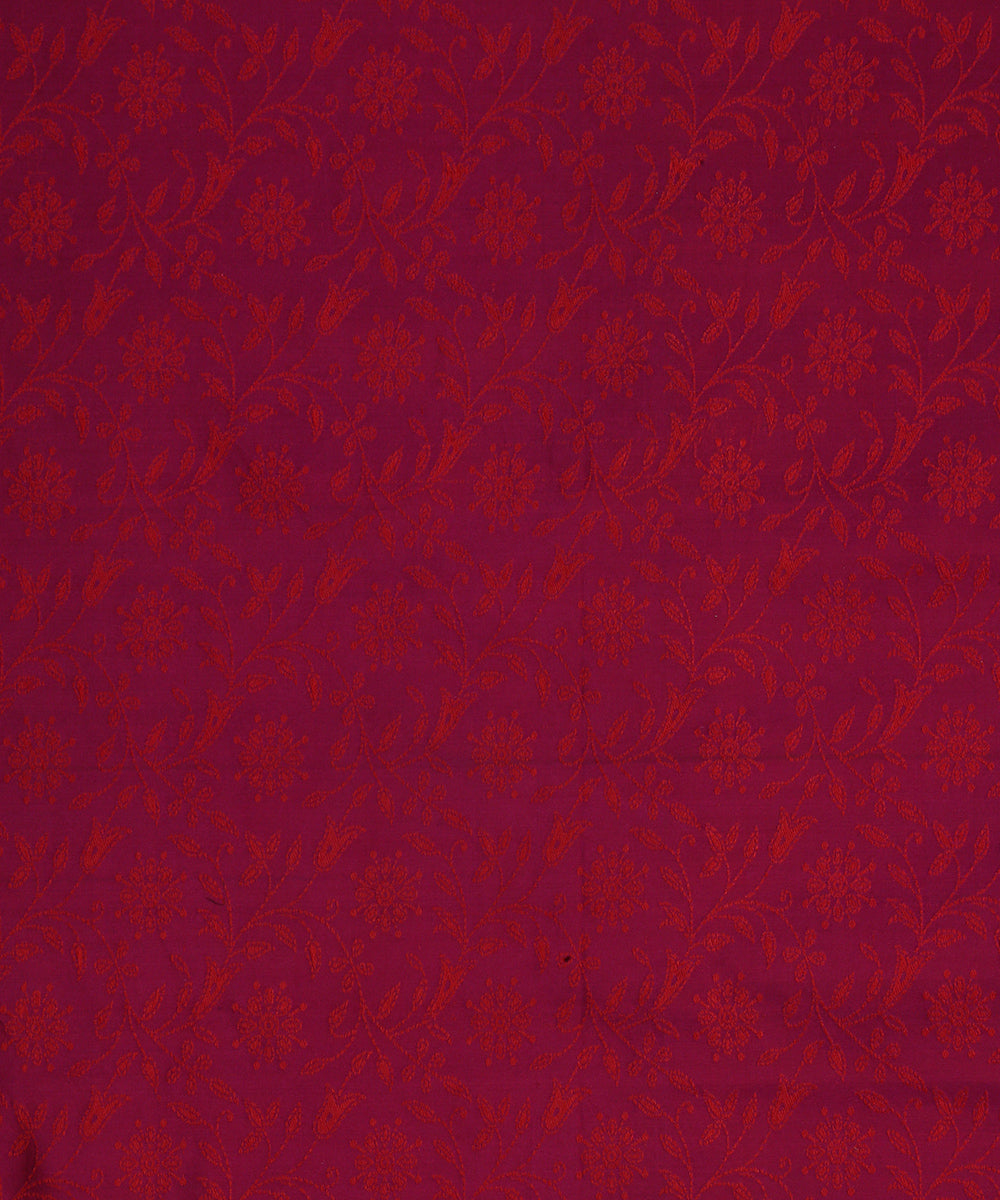 Purple_Handloom_Pure_Katan_Silk_Tanchoi_Banarasi_Fabric_with_Floral_Design_WeaverStory_02