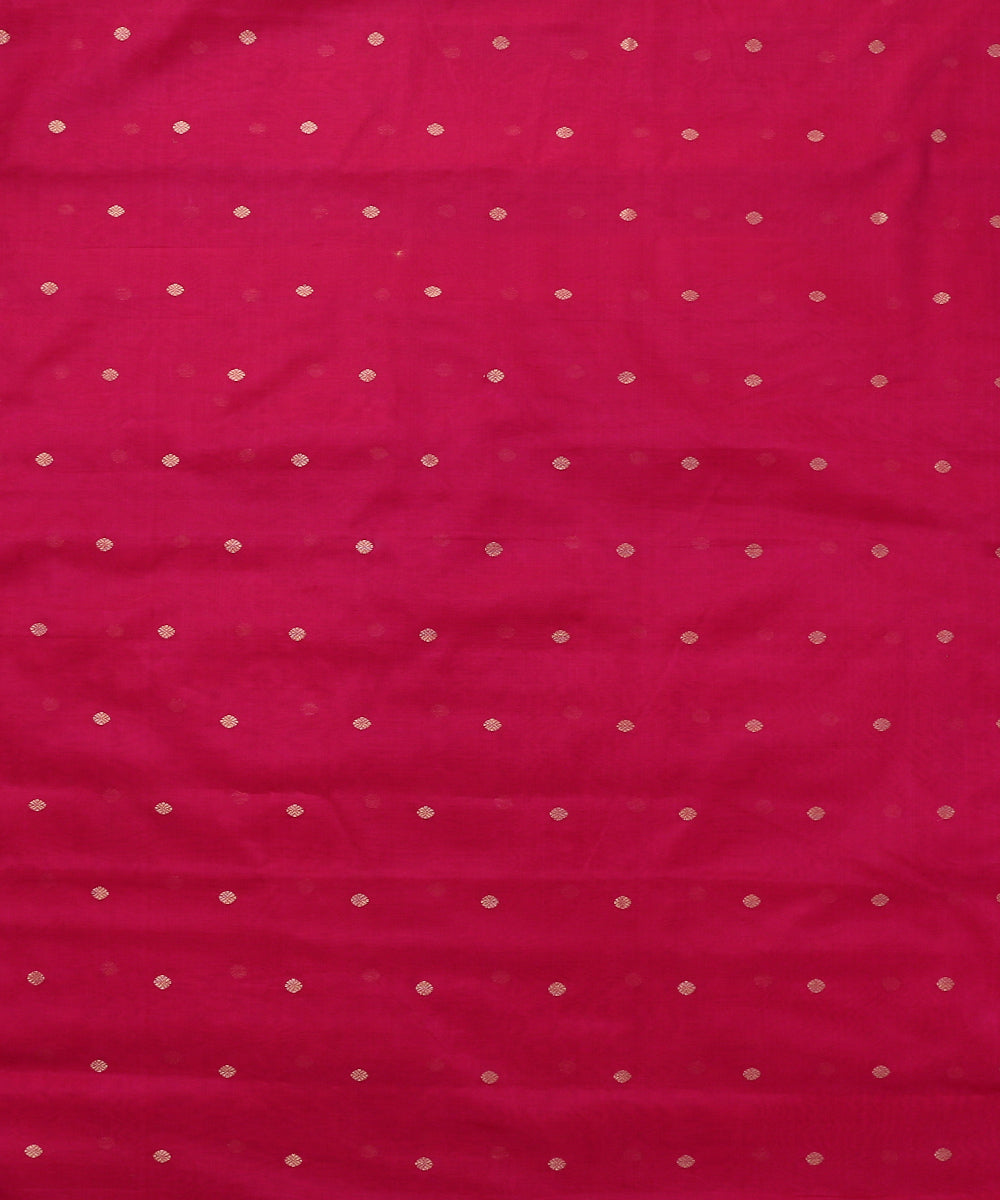 Handloom_Pink_Cotton_Chanderi_Fabric_with_Booti_WeaverStory_03