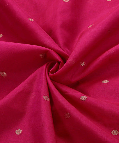 Handloom_Pink_Cotton_Chanderi_Fabric_with_Booti_WeaverStory_05