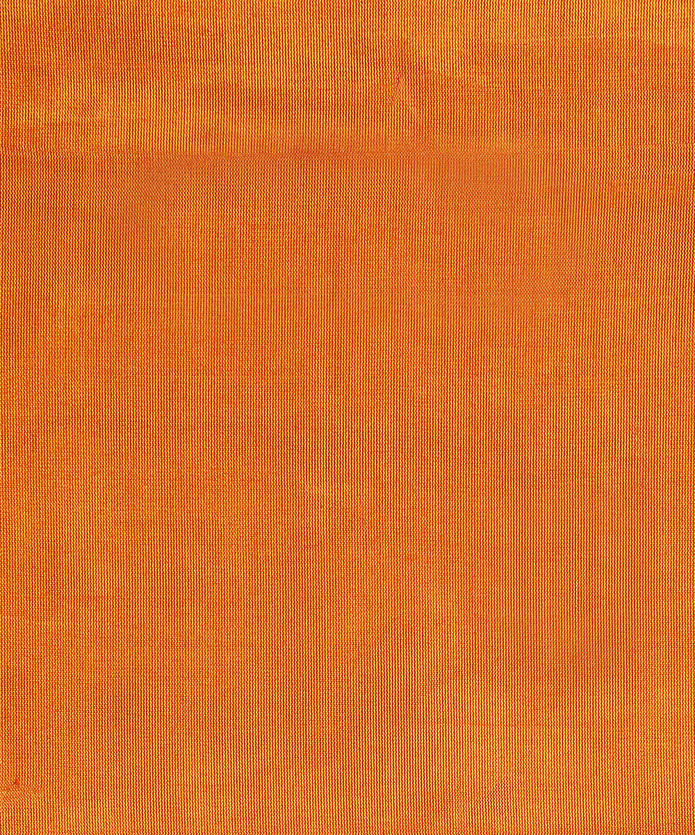 Orange_And_Gold_Handloom_Donaliya_Tissue_Chanderi_Fabric_WeaverStory_03
