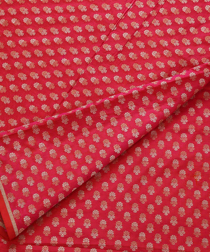Pink_Handloom_Pure_Katan_Silk_Cutwork_Banarasi_Fabric_WeaverStory_04