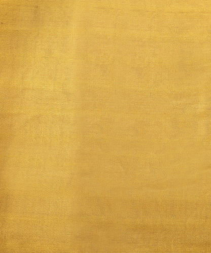 Yellow_Handloom_Gold_Tissue_Chanderi_Fabric_WeaverStory_02