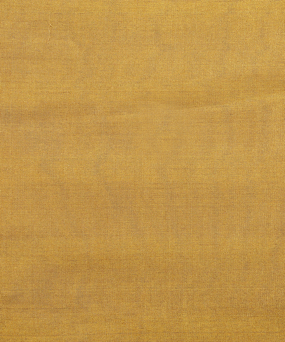 Yellow_Handloom_Gold_Tissue_Chanderi_Fabric_WeaverStory_03