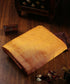 Handloom_Rust_And_Gold_Chanderi_Tissue_Fabric_WeaverStory_01