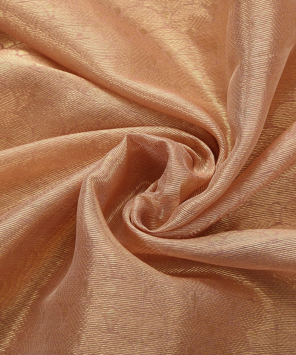 Handloom_Pink_Brocade_Tissue_Chanderi_Fabric_WeaverStory_05