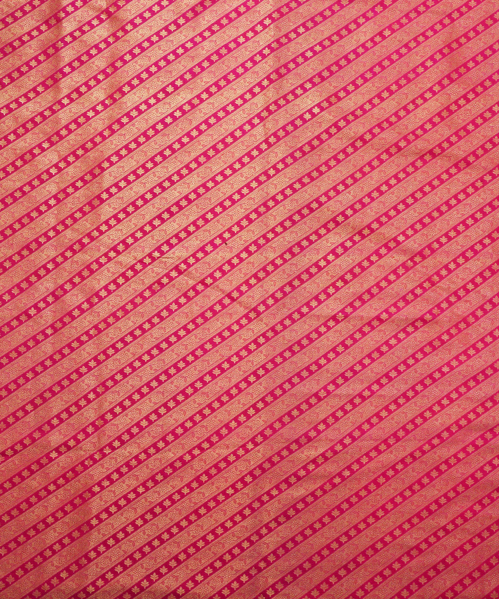 Pink_Handloom_Aada_Bel_Pure_Katan_Silk_Banarasi_Fabric_WeaverStory_02