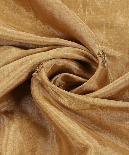 Handloom_Gold_Pure_Tissue_Silk_Dupatta_With_Hand_Embroidered_WeaverStory_05