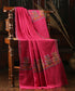 Fuschia_Handwoven_Pure_Pashmina_Shawl_with_Floral_Bunches_on_the_Pallu_WeaverStory_01