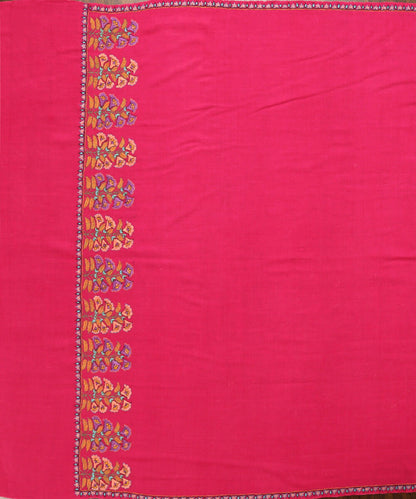 Fuschia_Handwoven_Pure_Pashmina_Shawl_with_Floral_Bunches_on_the_Pallu_WeaverStory_04